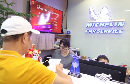 Michelin Car Service nâng tầm trải nghiệm dịch vụ lốp ô tô tại Việt Nam